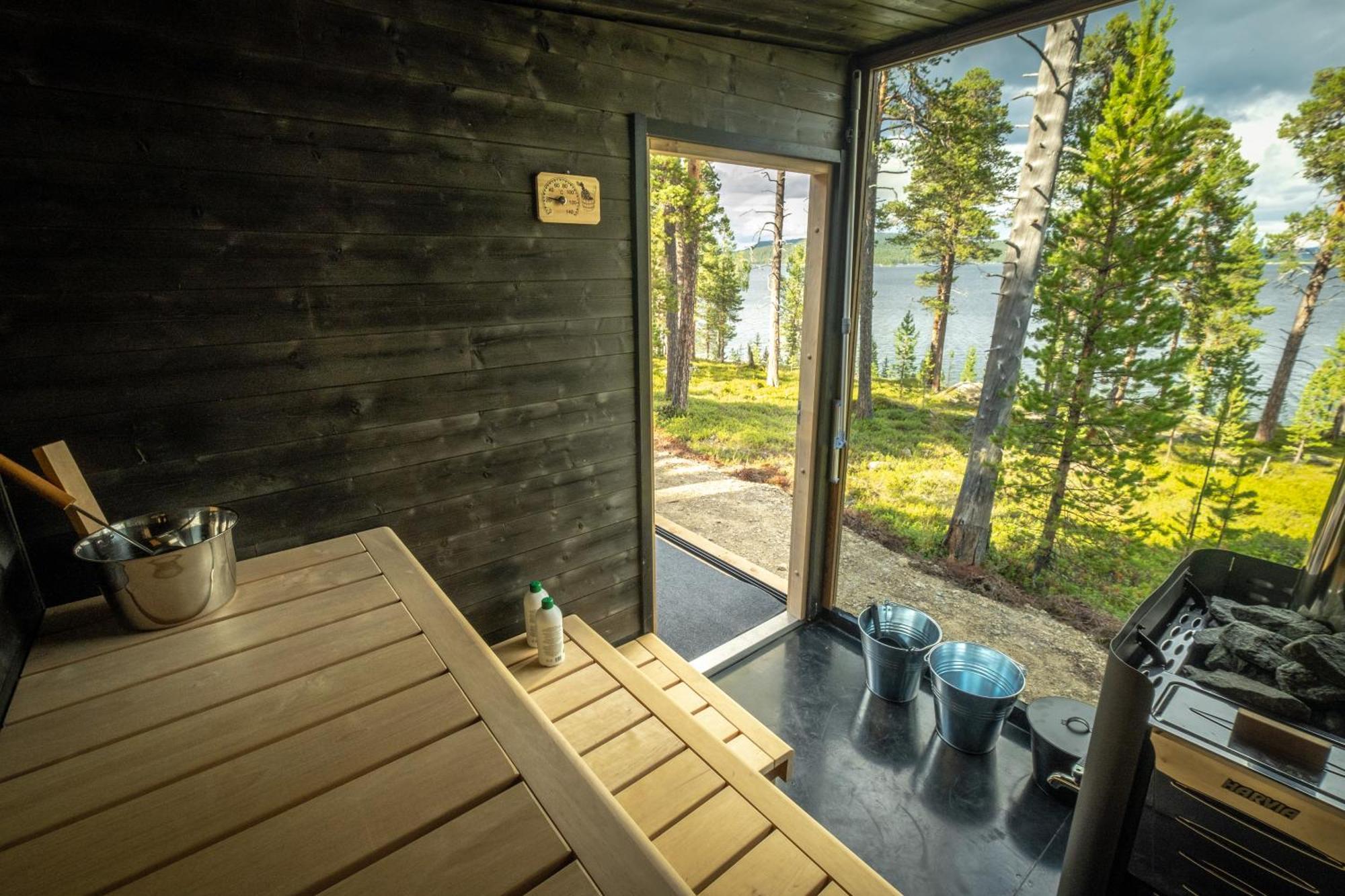 Norlight Cottages Ivalo - Aurinko West Exterior foto