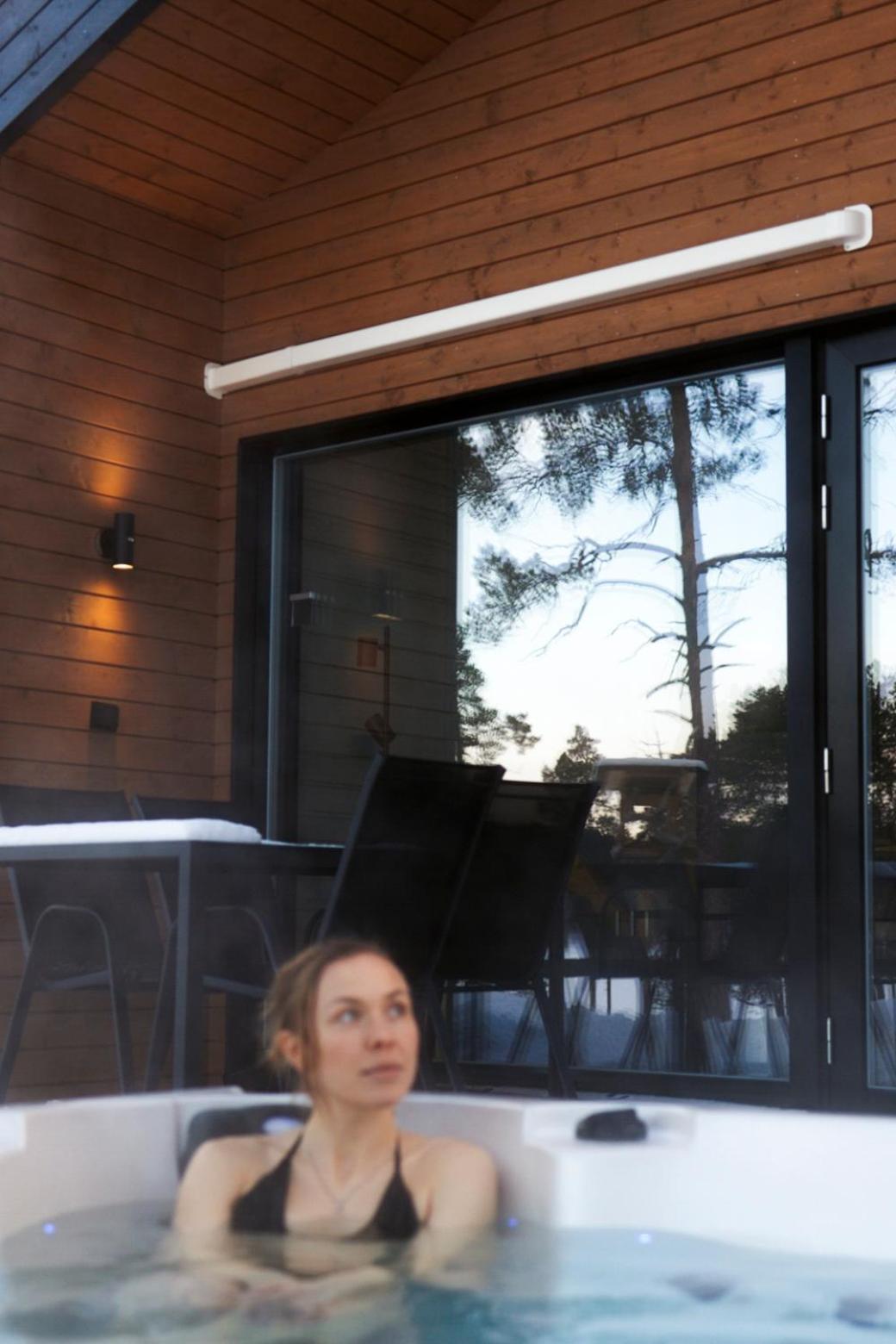 Norlight Cottages Ivalo - Aurinko West Exterior foto